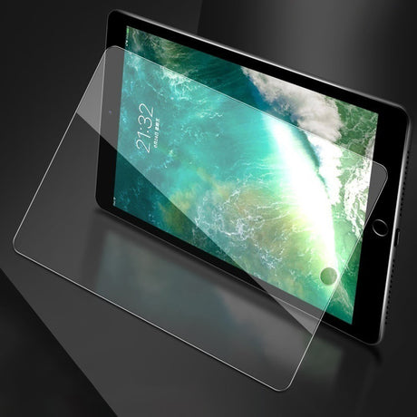 Husa de protectie tableta Blueo HD Tempered Glass compatibil cu iPad 10.2" (2021 / 2020 / 2019), Transparent