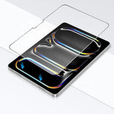 Husa de protectie tableta Blueo HD Tempered Glass compatibil cu iPad Pro 13 (2024) / iPad Pro 13 (2025), Transparent