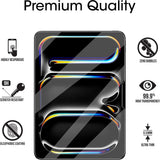 Husa de protectie tableta Blueo HD Tempered Glass compatibil cu iPad Pro 13 (2024) / iPad Pro 13 (2025), Transparent