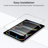 Husa de protectie tableta Blueo HD Tempered Glass compatibil cu iPad Pro 11 (2024) / iPad Pro 11 (2025), Transparent