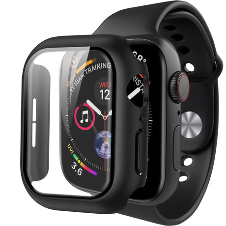 Accesoriu smartwatch ANANK Screen Guard compatibil cu Apple Watch 7 41mm, Negru