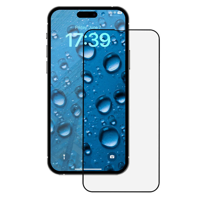 Folie de protectie ANANK 2.5D 5X Reinforced CG Glass compatibil cu iPhone 16 Pro Max, Negru