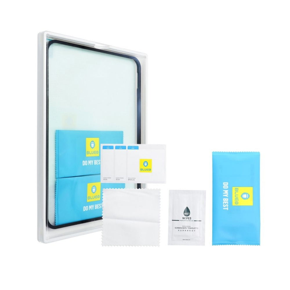 Husa de protectie tableta Blueo Anti-Blue Tempered Glass compatibil cu iPad Air 11 (2024), Transparent