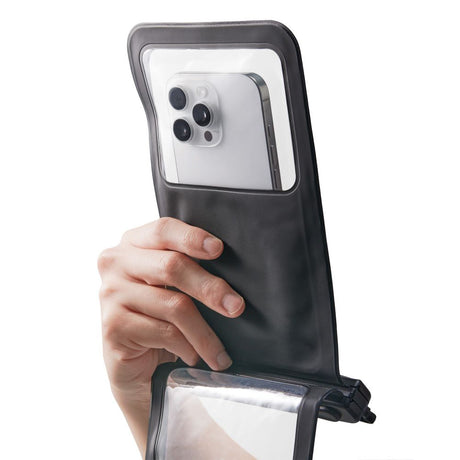 Spigen Waterproof Case A603 (ACS09745), IPX8, for Phone, max 6.9", Negru