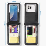 Spigen Waterproof Case A603 (ACS09745), IPX8, for Phone, max 6.9", Negru