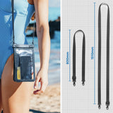 Spigen Waterproof Case A603 (ACS09745), IPX8, for Phone, max 6.9", Negru