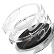 Husa de protectie smartwatch Ringke (set de 2) Slim Case compatibil cu Samsung Galaxy Watch8 40mm, Transparent / Alpine Clear