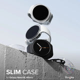 Husa de protectie smartwatch Ringke (set de 2) Slim Case compatibil cu Samsung Galaxy Watch8 40mm, Transparent / Alpine Clear