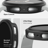 Husa de protectie smartwatch Ringke (set de 2) Slim Case compatibil cu Samsung Galaxy Watch8 40mm, Transparent / Matte Black