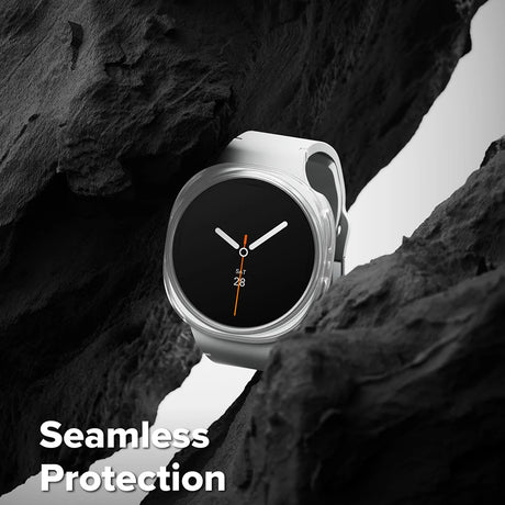 Husa de protectie smartwatch Ringke (set de 2) Slim Case compatibil cu Samsung Galaxy Watch8 Classic, Transparent / Alpine Clear