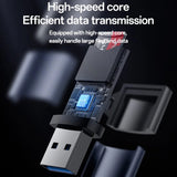 Stocare Yesido Card Reader (GS36), USB, High-speed, Aluminum Alloy, Support 1TB, Plug and Play, TF Card, Negru