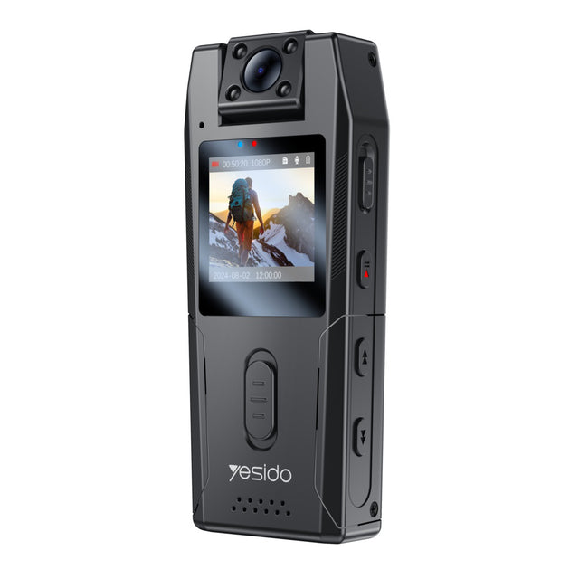 Yesido Digital Smart Camera (KM25), 1.3inch Screen, 1920x1080p, 200MP, Night Vision, Negru