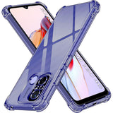 Husa de protectie Techsuit Shockproof Clear Silicone compatibil cu Xiaomi Redmi 12C, Negru Fumuriu