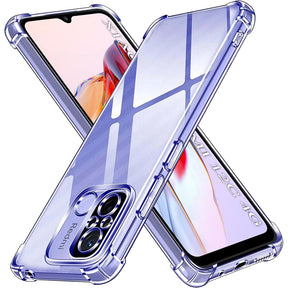 Husa de protectie Techsuit Shockproof Clear Silicone compatibil cu Xiaomi Redmi 12C, Transparent