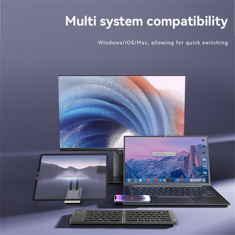 Tastatură Yesido Foldable Keyboard KB27 neagră