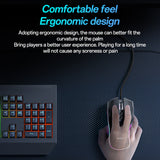 Tastatura/Mouse Yesido Wired Gaming Mouse (KB20), with RGB Light, DPI:1000-7200, USB, Windows/XP/7/8/10/11/MAC 05, 110cm, Negru