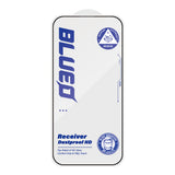 Folie de protectie Blueo Anti-Dust HD Glass compatibil cu iPhone 13 / iPhone 13 Pro / iPhone 14 / iPhone 16e / iPhone 17e, Negru