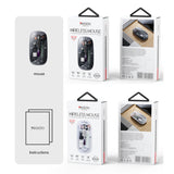 Tastatura/Mouse Yesido Wireless Mouse (KB29), Type-C, BT+ 2.4G Connection, 800/1200/1600DPI, 400mAh, Alb
