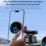 Suport Yesido with Wireless Charging (C315), for Air Outlet/Dashboard, Magnetic, Intelligent Management, 15W, Negru