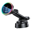 Suport Yesido with Wireless Charging (C315), for Air Outlet/Dashboard, Magnetic, Intelligent Management, 15W, Negru