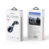 Suport Yesido with Wireless Charging (C311), for Dash, Semiconductor, Powerful Cooling, 2x Ambient Lights, 15W, Negru