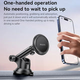 Suport Yesido (C269), Magnetic, for Dashboard, Bionic Suction Cup, Telescopic Arm, 360, Universal, Negru
