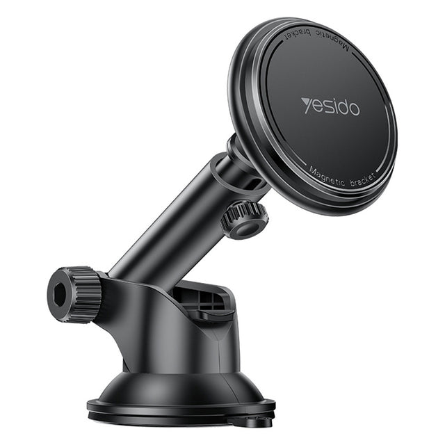 Suport Yesido (C269), Magnetic, for Dashboard, Bionic Suction Cup, Telescopic Arm, 360, Universal, Negru