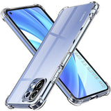 Husa de protectie Techsuit Shockproof Clear Silicone compatibil cu Xiaomi Mi 11 Lite 4G / Mi 11 Lite 5G / 11 Lite 5G NE, Transparent