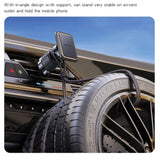 Suport Yesido (C245), Magnetic, for Air Vent, Upgraded Clip, Free Rotating Angle, Negru