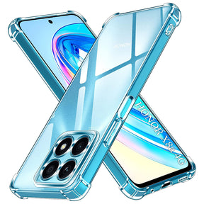 Husa de protectie Techsuit Shockproof Clear Silicone compatibil cu Honor X8a, Transparent