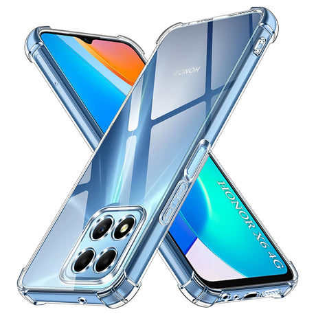 Husa de protectie Techsuit Shockproof Clear Silicone compatibil cu Honor X6 / X8 5G / 70 Lite, Transparent