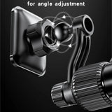 Suport Yesido (C244), Magnetic, for Air Vent, Upgraded Clip, Free Rotating Angle, N42 Magnets, Negru