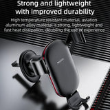 Suport Yesido (C243), for Air Vent, with Bionic Hawksbill Hook, Gravitational Lock, Negru