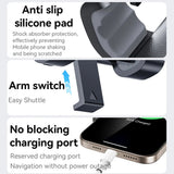 Suport Yesido (C240), for Mercedes Air Vent, 360720°, Clamp Arm Switch, Anti-slip Silicone, Negru
