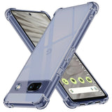 Husa de protectie Techsuit Shockproof Clear Silicone compatibil cu Google Pixel 7a, Negru Fumuriu