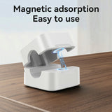 Cablu Yesido (set de 4) Organizer (C216BL), Magnetic Clips, Strong Adhesive, Mini Design, Negru