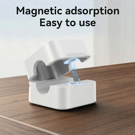 Cablu Yesido (set de 4) Organizer (C216BL), Magnetic Clips, Strong Adhesive, Mini Design, Negru