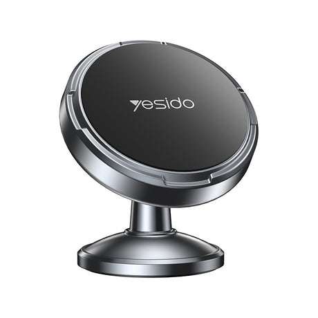 Suport Yesido (C215), Magnetic, for Dashboard, 360, Universal, Zinc Alloy, Negru