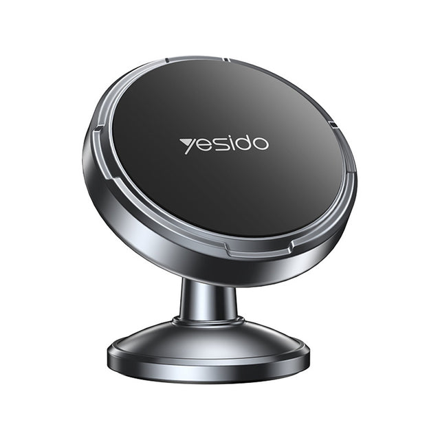 Suport Yesido (C215), Magnetic, for Dashboard, 360, Universal, Zinc Alloy, Negru