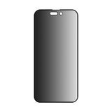 Folie de protectie ANANK 2.5D 360° Privacy compatibil cu iPhone 15 Pro Max, Negru