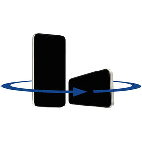 Folie de protectie ANANK 2.5D 360° Privacy compatibil cu iPhone 15 Pro, Negru