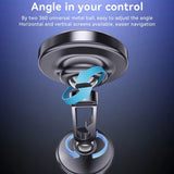 Suport Yesido (C210), Magnetic, for Dashboard, Dual Ball Head, Metal Design, Universal, Negru