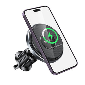 Suport Yesido with Wireless Charging (C190), for Windshield, 360°, Intelligent Identification, 15W, Negru