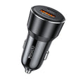 Incarcator Yesido Car (Y64), Dual-Port USB-A + Type-C, 50W, Multi Protection, Fast Charging, Negru