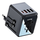 Adaptor Yesido Travel Type-C 3x USB (MC24), Negru