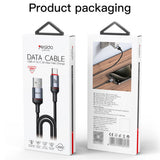 Cablu Yesido (CA130C), USB to Type-C, Fast Charge, 18W, 3A, 480Mbps, CarPlay Compatible, Aluminum Alloy, 2m, Negru