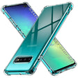 Husa de protectie Techsuit Shockproof Clear Silicone compatibil cu Samsung Galaxy S10 Plus, Transparent