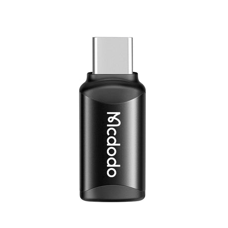 Adaptor Mcdodo OTG Adapter (OT-7700), Lightning to Type-C, Aluminium Alloy, Charging & Data Sync, 3A, Negru