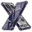 Husa de protectie Techsuit Shockproof Clear Silicone compatibil cu Nothing Phone (2), Negru Fumuriu