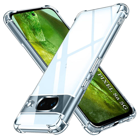 Husa de protectie Techsuit Shockproof Clear Silicone compatibil cu Google Pixel 8a, Transparent